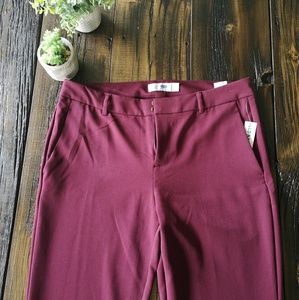 🍁 2 for $30 | NWT Old Navy Tall Burgundy  Pants